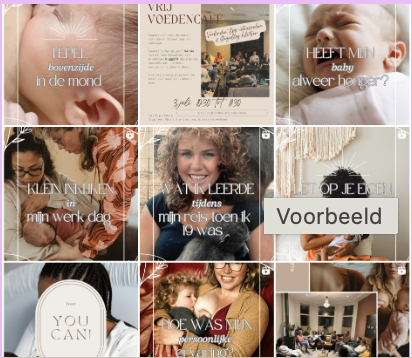 instagram borstvoeding